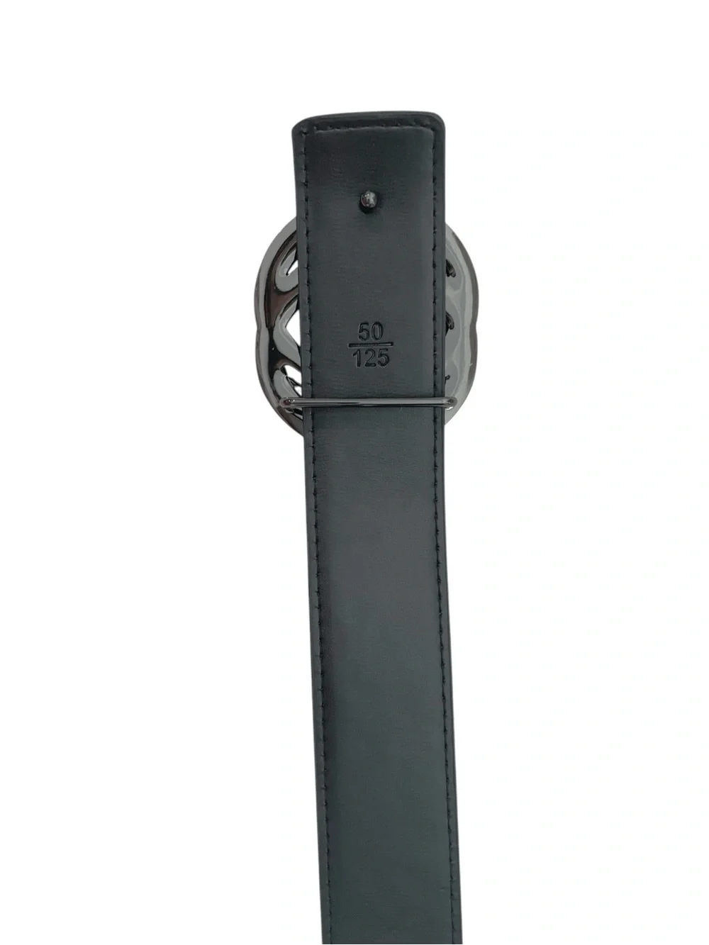 🖤Men’s Black Belt with Engraved Interlocking Buckle 🖤
